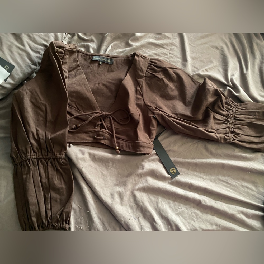 House of Harlow crop top